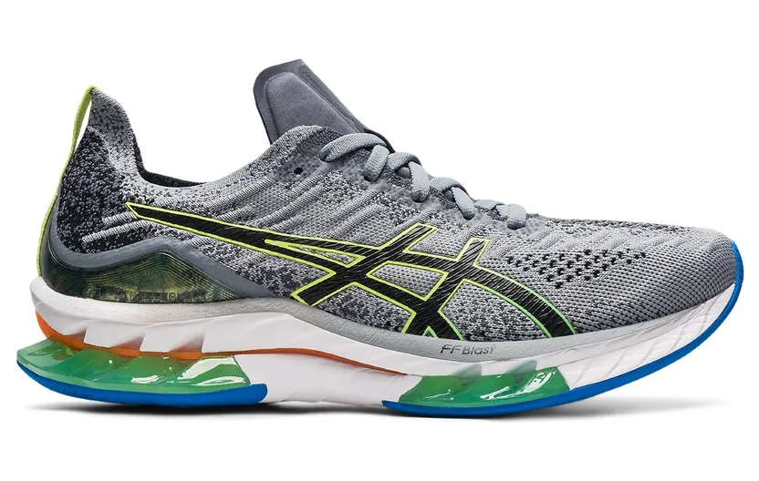 ASICS Kinsei Blast Sheet Rock Grey Glow Yellow (1011B203-022)