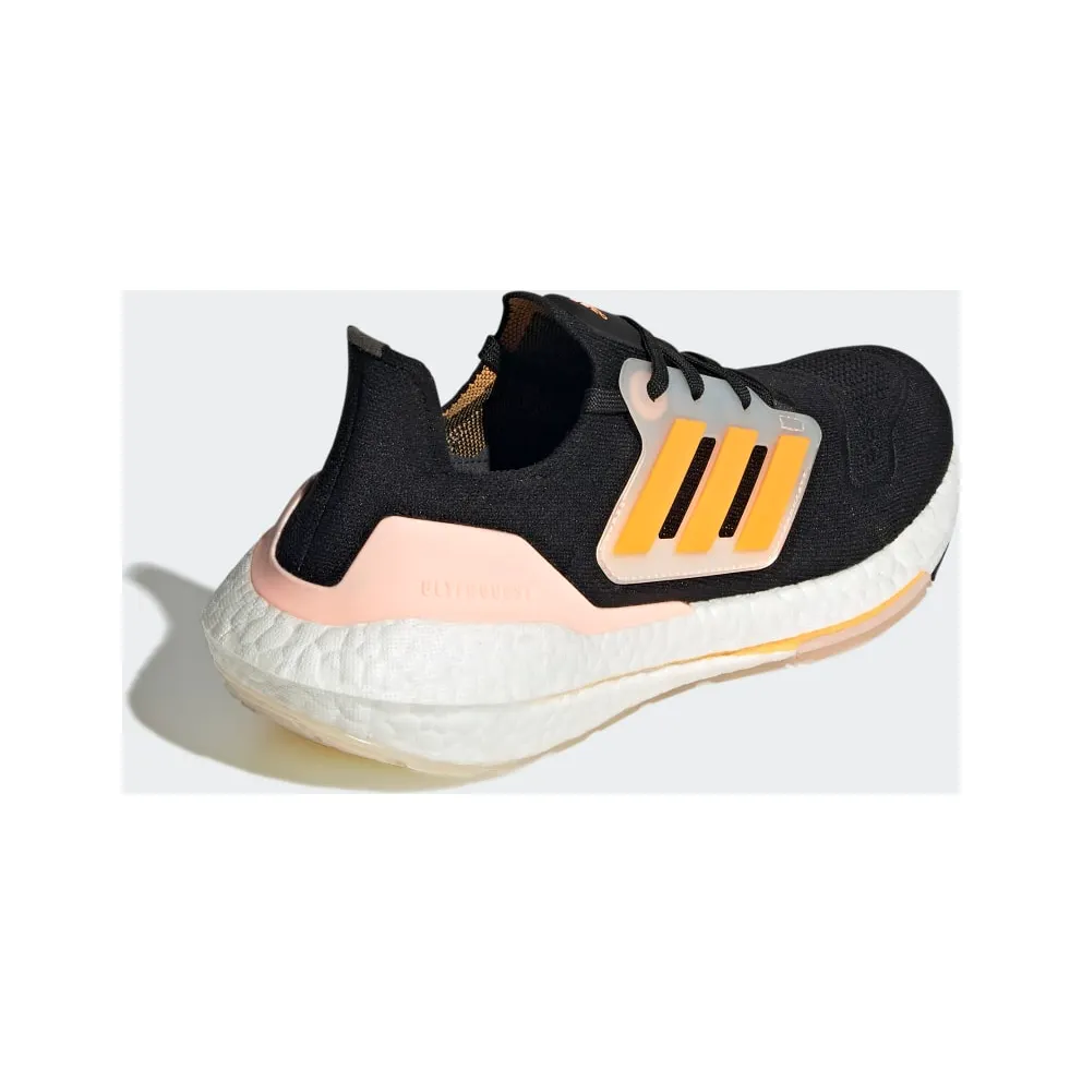 adidas ULTRABOOST 22 Shoes Carbon / Flash Orange / Ecru Tint (GX5601)