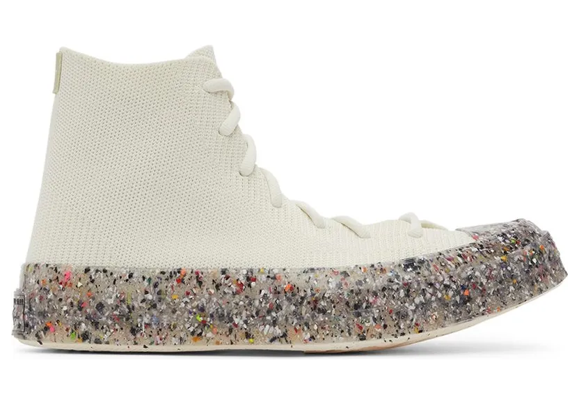 Converse Renew Chuck 70 Knit High Top Egret/string/barely Volt (170864C)