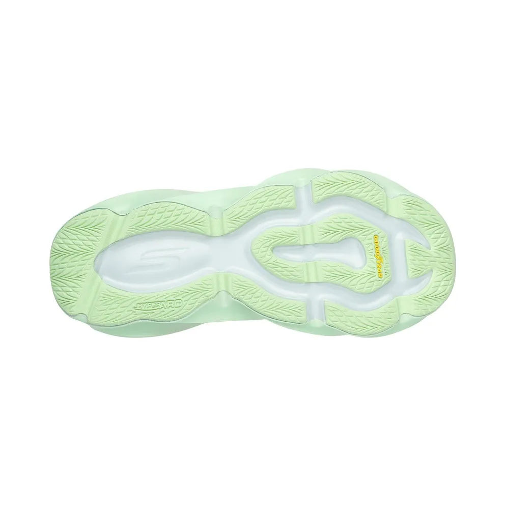 Skechers Slip-ins: Aero Burst Sneaker Off-White/Groente