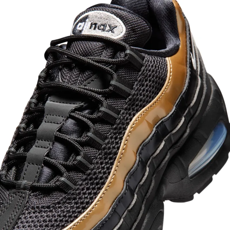 Nike Air Max 95 Black / Light Charcoal / Metallic Gold (IR1129-001)