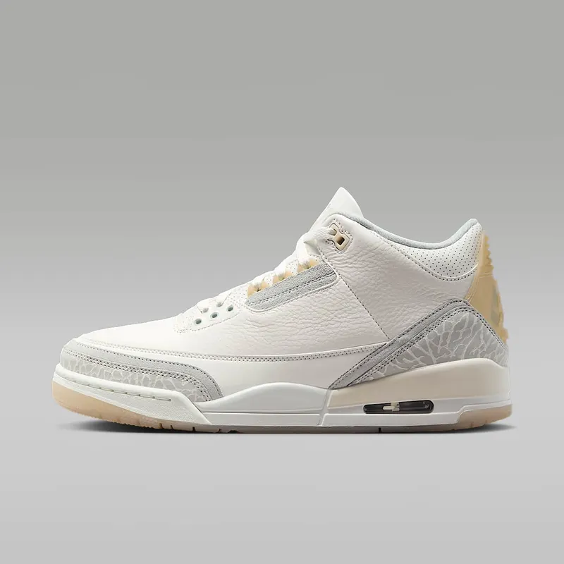 Air Jordan 3 Retro Craft Ivory/Cream/Grey Mist (FJ9479-100)