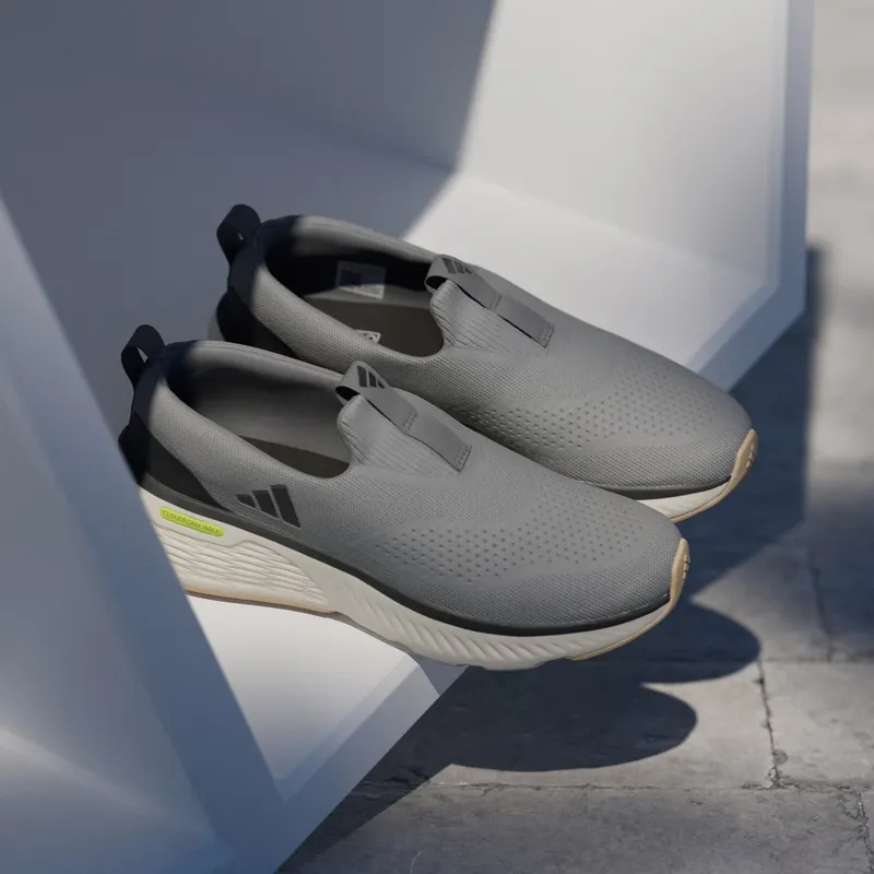 Adidas Cloudfoam Go Lounger Grey Three / Core Black / Off White (ID4021)