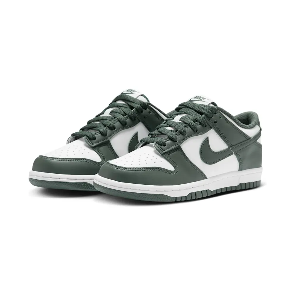 Nike Dunk Low GS “White / Vintage Green” (FB9109-120)