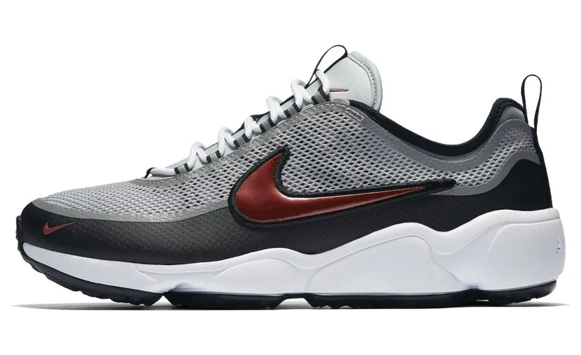 Nike Air Zoom Spiridon Ultra Metallic Silver Desert Red