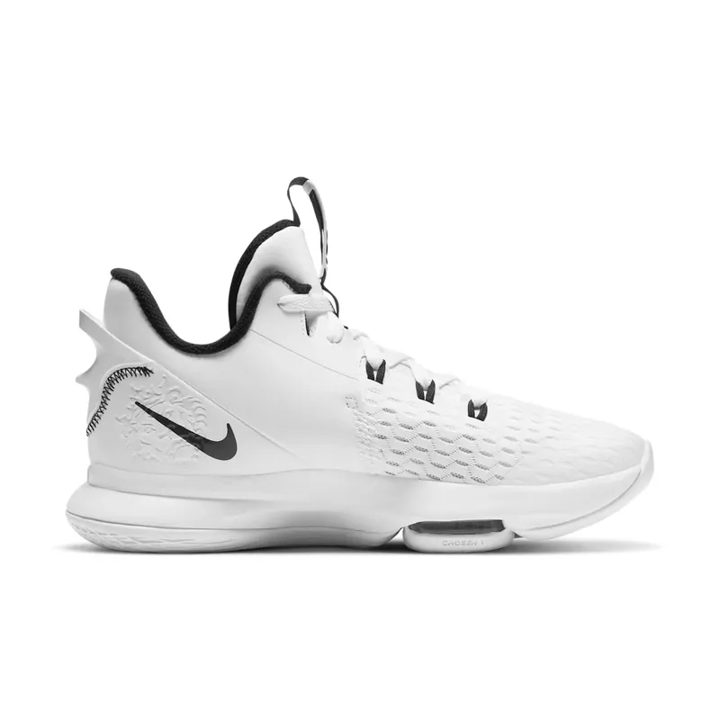 LeBron Witness 5 Basketball White (CQ9380-101)