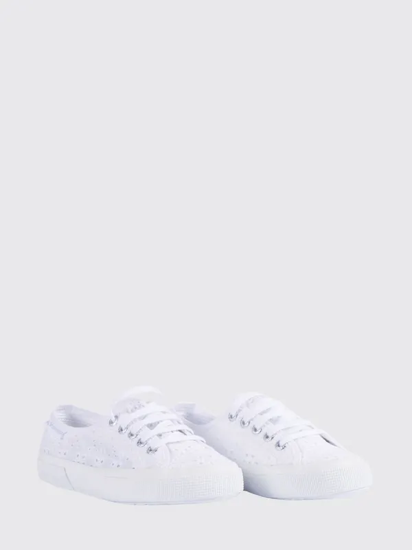 SUPERGA Leather Low-Top for Boys Violet (S5138WW900)