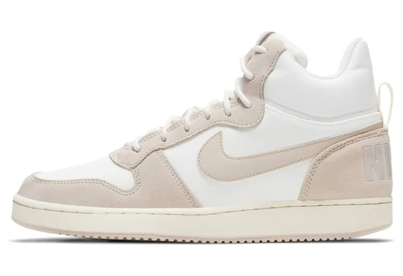 Nike Court Borough Mid Prem Sail Light Orewood Brown Silt Red (844907-101)