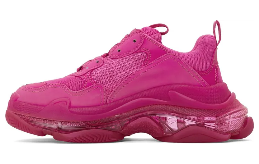 Balenciaga Pink Triple S Clear Sole 5059 PINK (541624-W2FG1) (3)