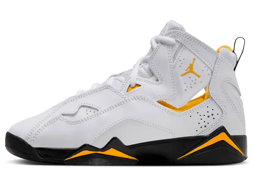 Jordan True Flight White Yellow Ochre Black (343795-107)