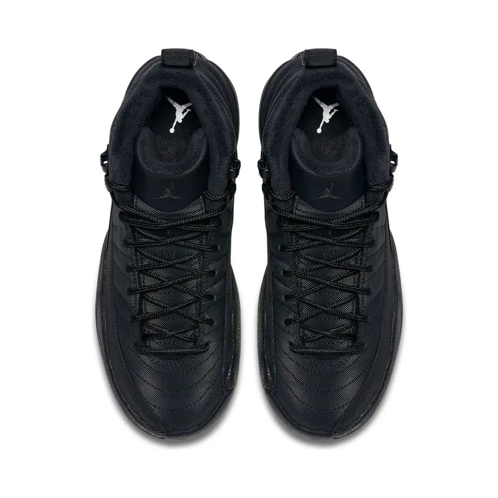Jordan 12 Retro Winter Black (GS) Black/Black-Anthracite (BQ6852-001)