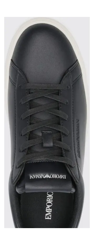 Emporio armani Leather Sneakers Blue (EM004783AF20004U8139) (3)