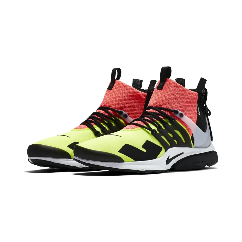 Nike Air Presto Acronym Volt White/Black-Hot Lava-Volt (844672-100)
