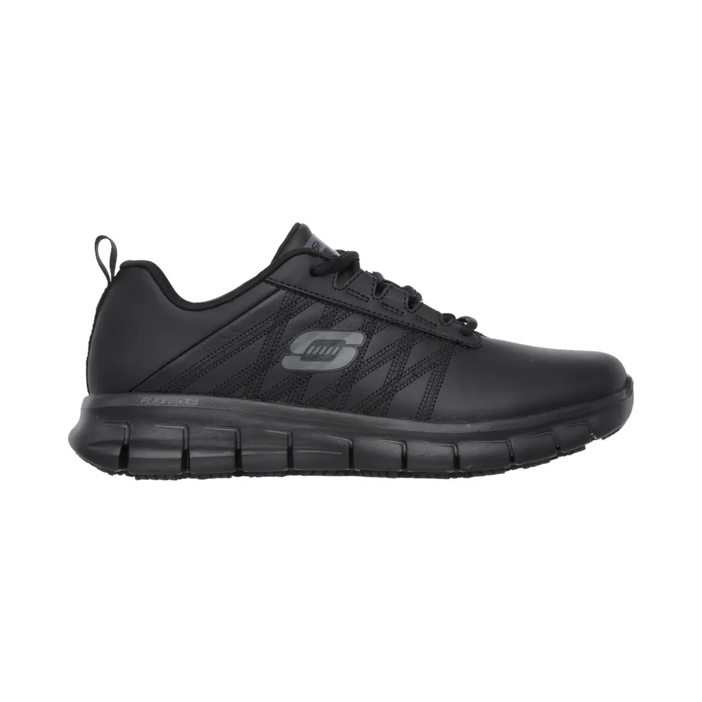 Skechers Work Relaxed Fit: Sure Track – Erath Sneaker Schwarz