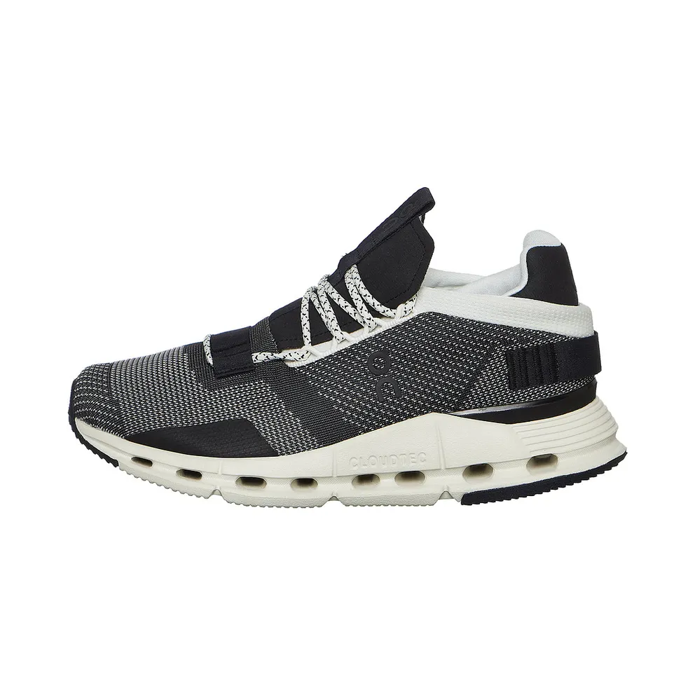 On Running Cloudnova Black / White (2699677)