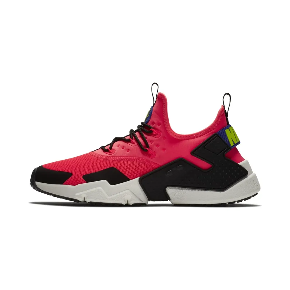 Nike Air Huarache Drift Flash Crimson Black Flash Crimson/Volt-Black-Persian Violet (AH7334-602)