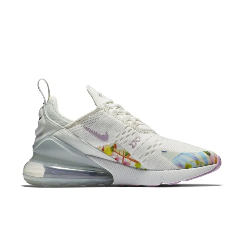 Nike Air Max 270 White Floral (W) Summit White/Light Arctic Pink (AT6819-100)