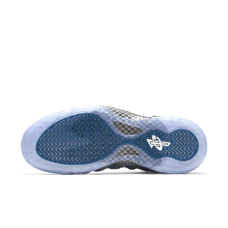 Nike Air Foamposite One Blue Mirror Metallic Silver/Black-Dark Neon Royal-White (575420-008)