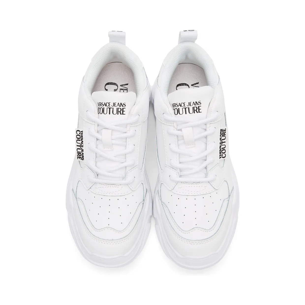 Versace Jeans Couture White Speedtrack Sneakers (E71VA3SC2EZP008) (5)