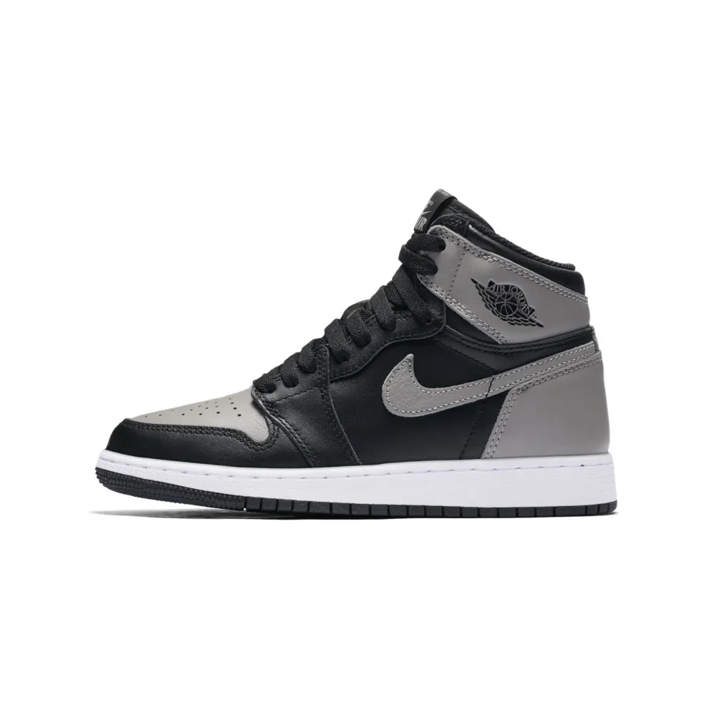 Air Jordan Nike AJ I 1 Retro High OG ‘Shadow’ (GS) (2018) (575441-013)