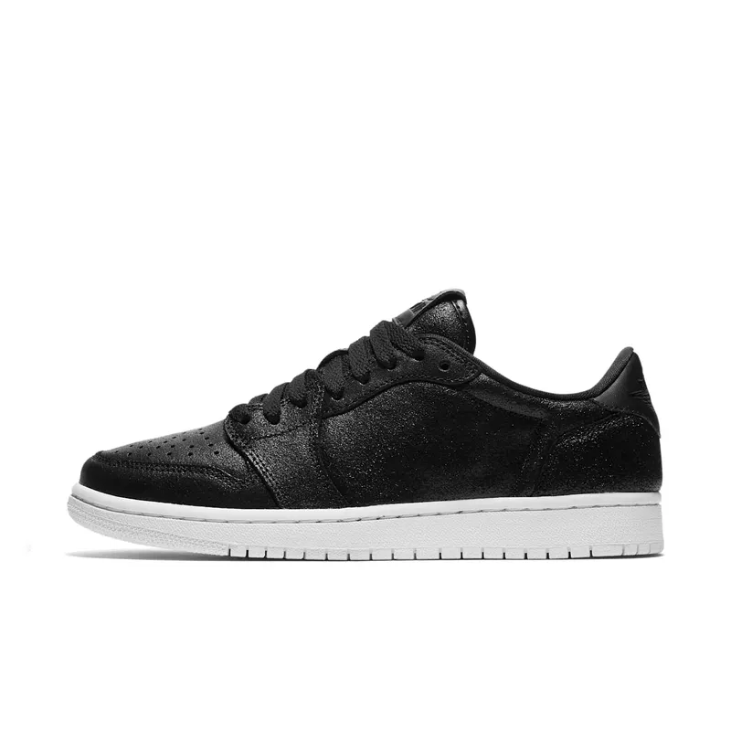 Jordan 1 Retro Low NS Black White (W) Black/White-Metallic Gold (AH7232-011)