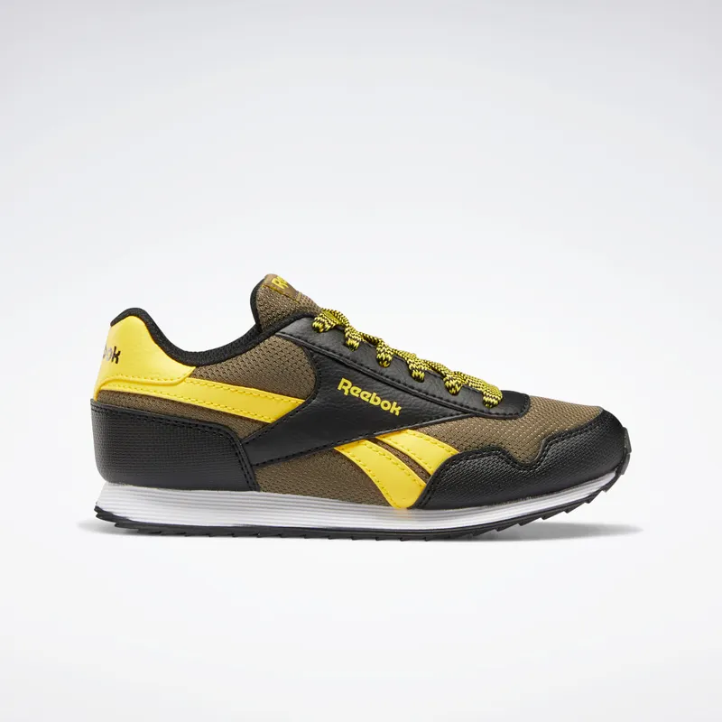 Reebok Royal Classic Jogger 3 Army Green / Black / Alert Yellow (FZ2741)