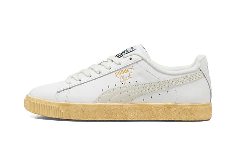 Puma Clyde “Vintage – White” (394687-04)
