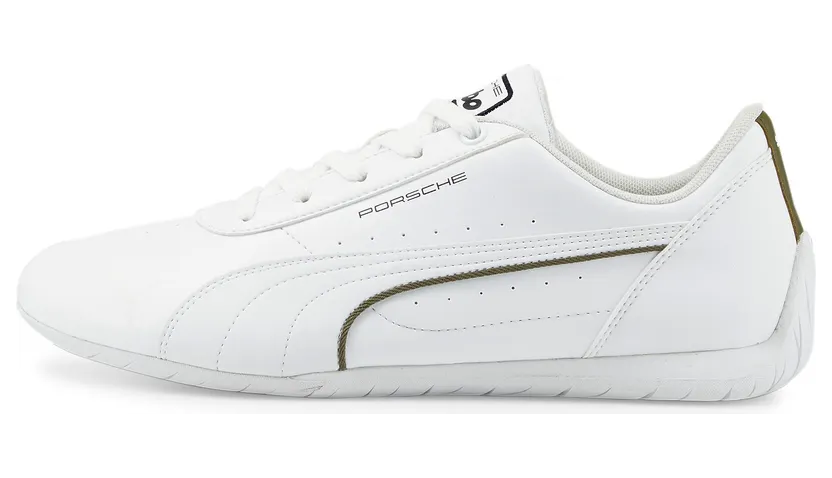 Puma Porsche Legacy Neo Cat motorsportschoenen Wit/Groen (307020-02)