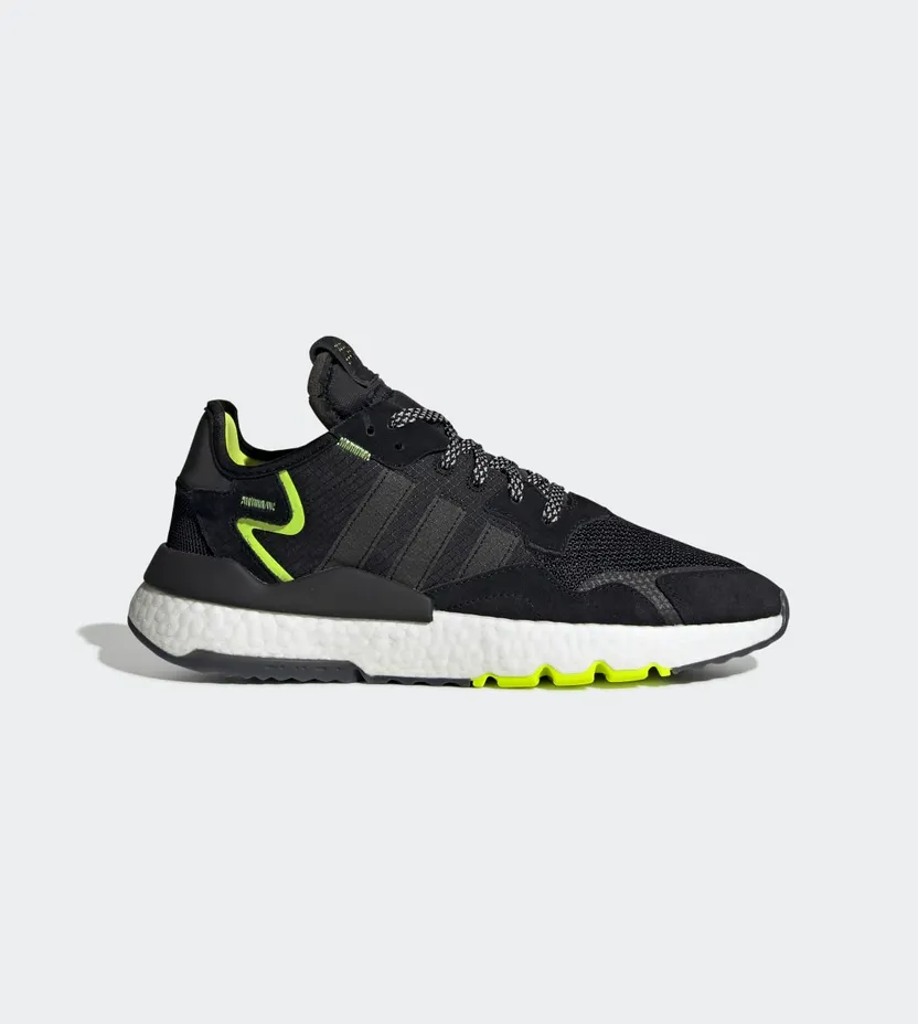Adidas Nite Jogger ‘Black Solar Yellow’ Core Black/Core Black/Solar Yellow (EG7409)