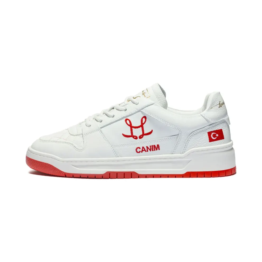 Leandro Lopes Tony with Embroidered logo – White (LL006P12TUR)