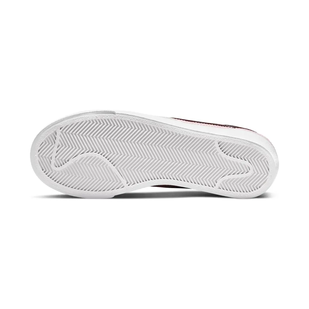 Nike Blazer Low Platform “Pink Glaze / Light Bone / Summit White / Dark Cinder” (DM9471-600)