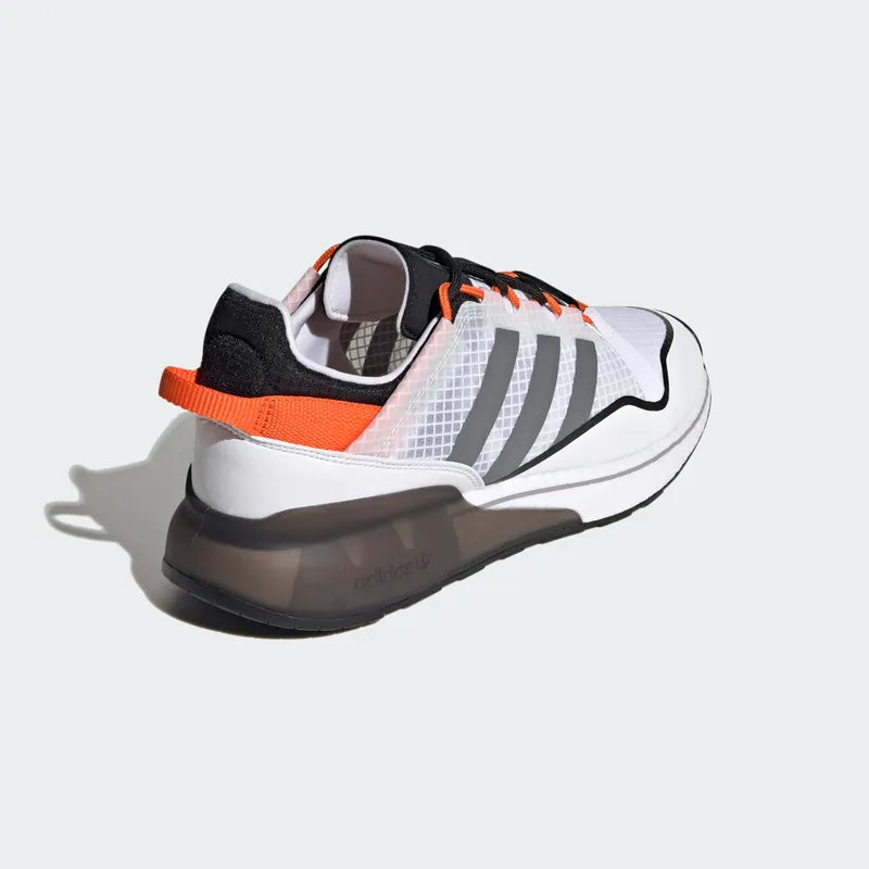 Adidas ZX 2K Boost Pure Cloud White / Grey Three / Orange (H06568)