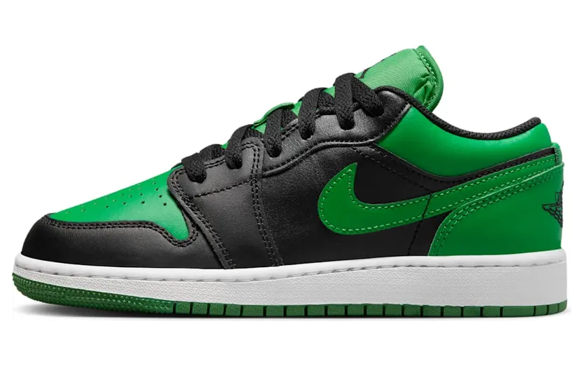 Air Jordan 1 Low GS “LUCKY GREEN” (553560-065)