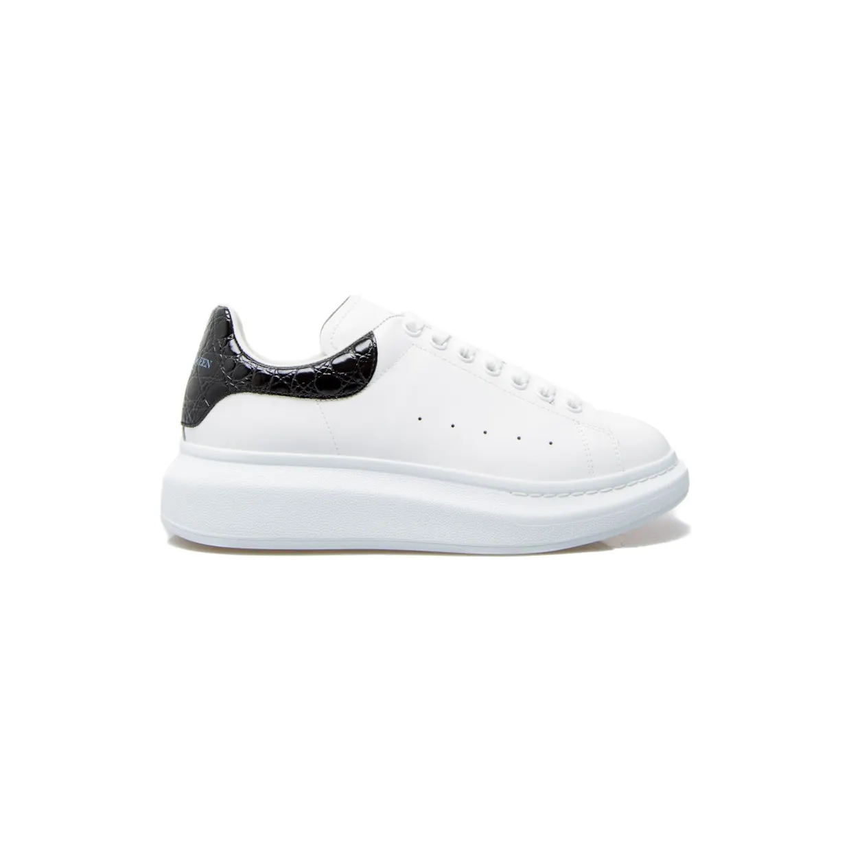 Alexander McQueen Oversized Black Crocodile (2)