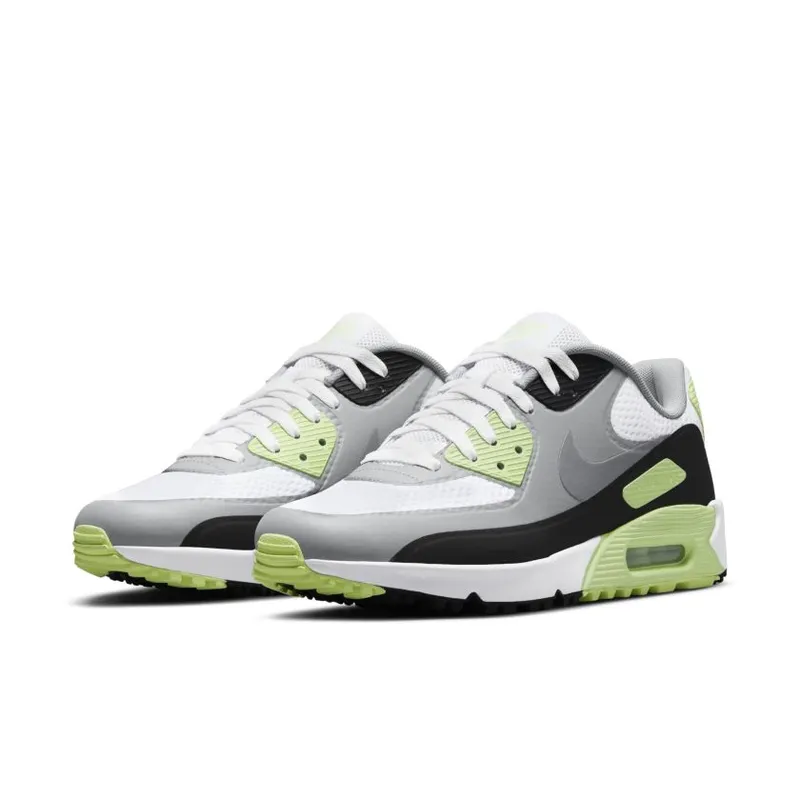 Nike Air Max 90 Golf White Particle Grey Barely Volt (CU9978-104)