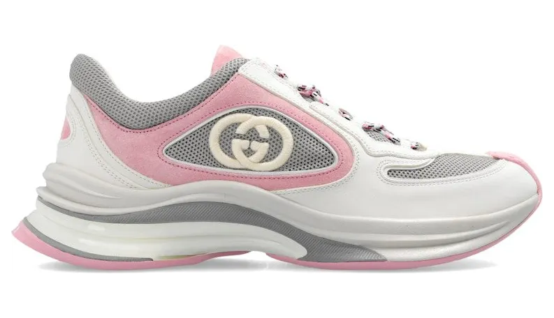 Gucci Run Ivory Pink Grey (746939 AACSK 9044)