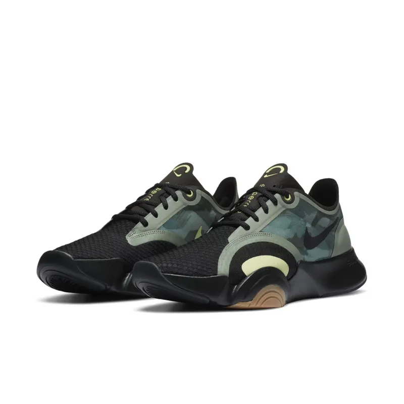 Nike  SuperRep Go Black Spiral Sage Black/Spiral Sage/Gum Medium Brown (CJ0773-032)
