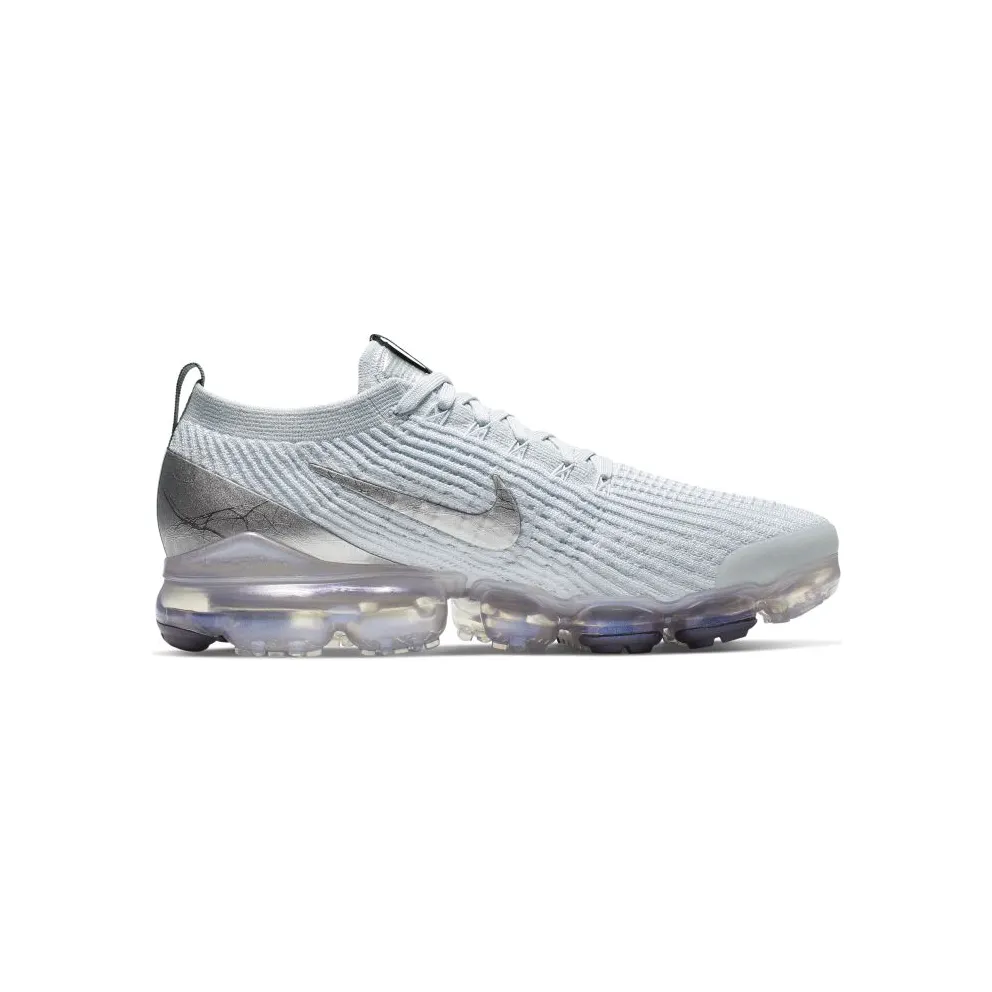 Nike Air VaporMax Flyknit 3 White Reflect Silver White/Reflect Silver-Pure Platinum-Dark Grey-Metallic Silver (AJ6900-101)