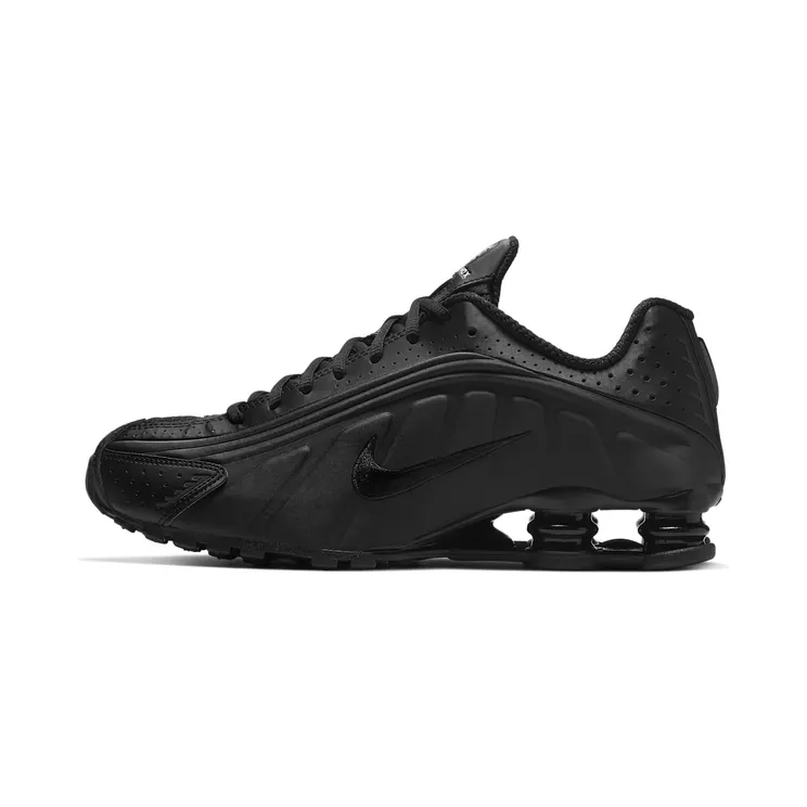 Nike Shox R4 Triple “Black / White” (104265-044)