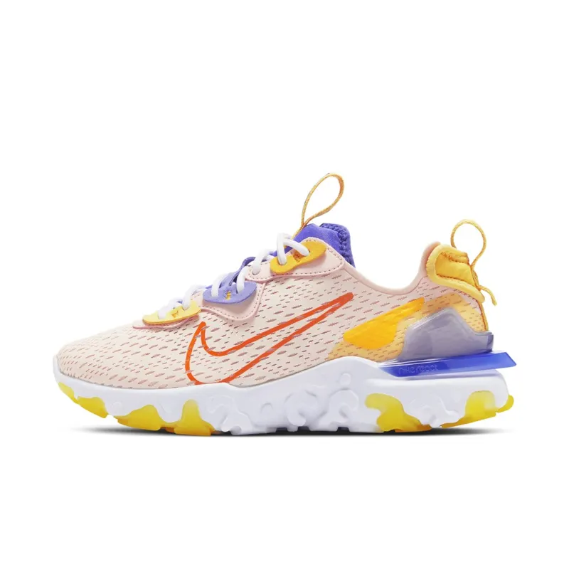 Nike React Vision Washed Coral (W) Washed Coral/Sapphire-Laser Orange-Hyper Crimson (CI7523-600)