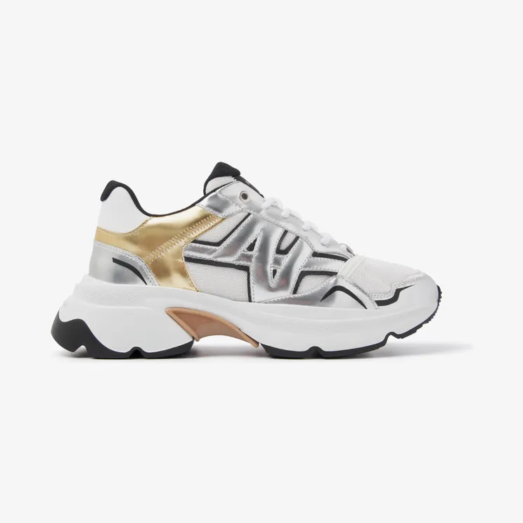 Nubikk Ross Trek Edge L White Silver “Gold” (210514018001)