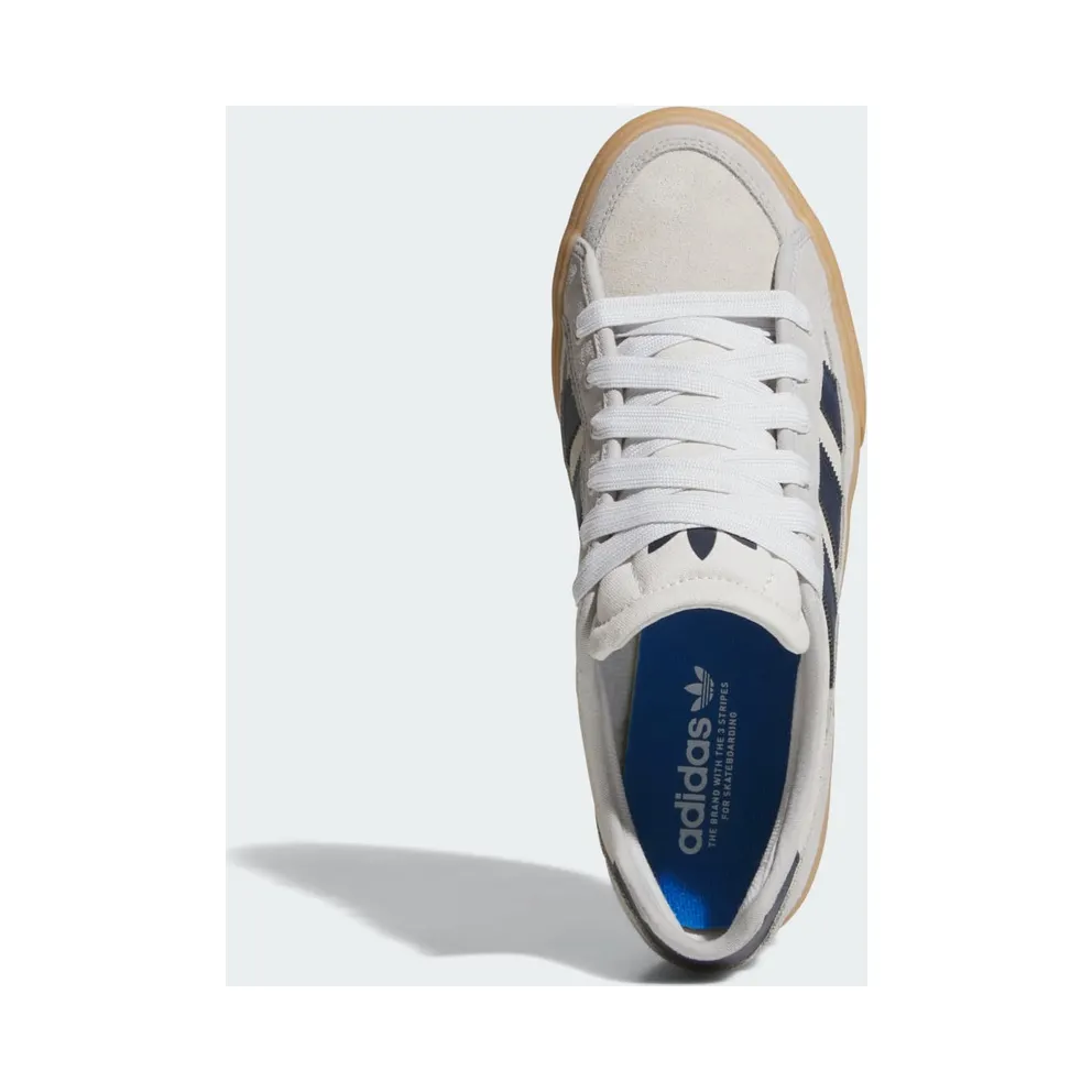 adidas Court TNS Premiere Grey Two Collegiate Navy Gum (JQ1036)