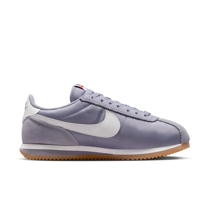 Nike Cortez Textile “Cement Grey Gum Light Brown Safety Orange Sail” (DZ2795-005)