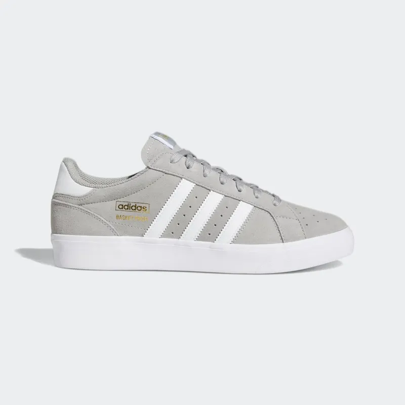 adidas Basket Profi Lo Mgh Solid Grey / Cloud White / Gold Metallic (FX3071)