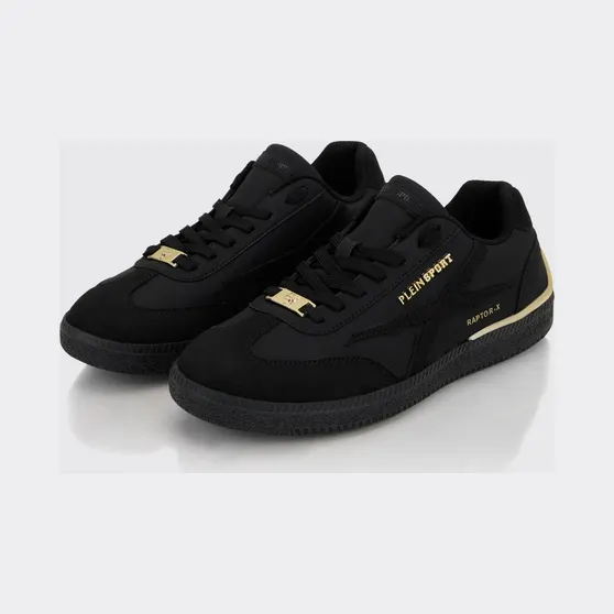 Plein Sport Raptor-X Leather Sneakers Black (SAFSUSC0936SLE004N0293)