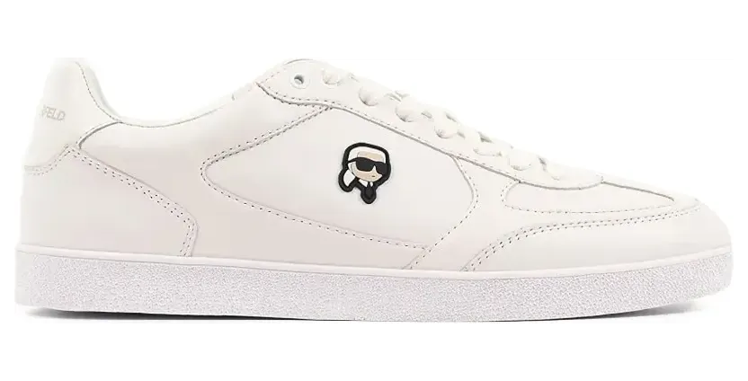 Karl Lagerfeld Kandidate NFT Sneakers aus Leder – Weiß (KL53830N01W)