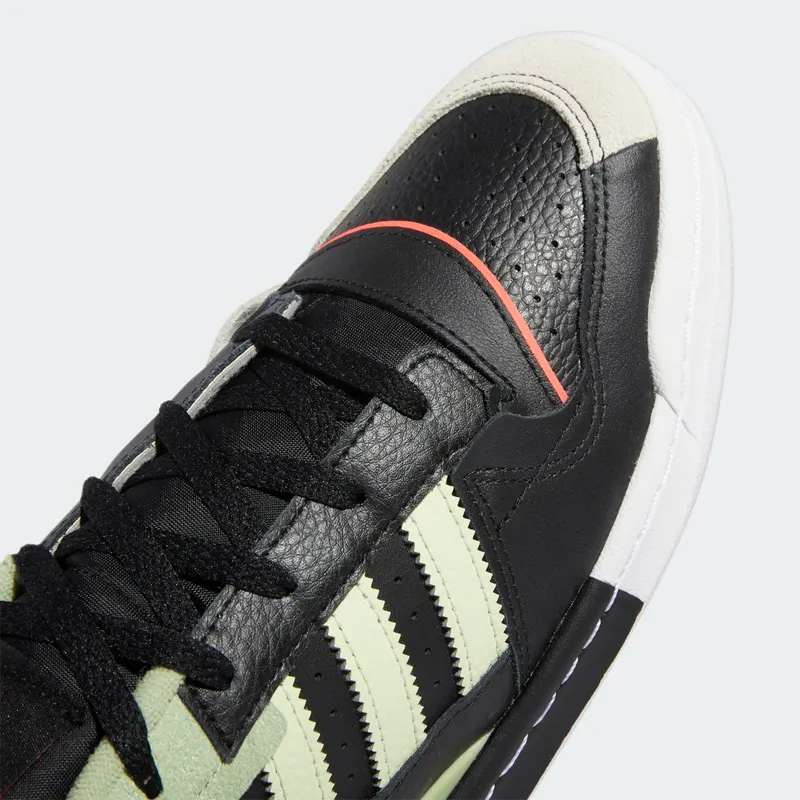 Adidas Forum Exhibit Low Core Black / Almost Lime / Magic Lime (GZ0936)