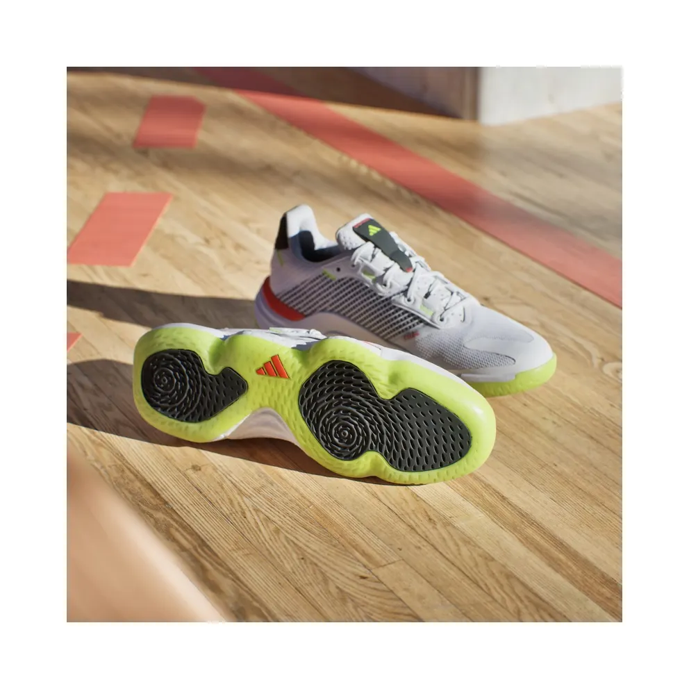 Adidas Stabil 16 Indoor Cloud White / Aurora Met. / Aurora Plum (JP7273)
