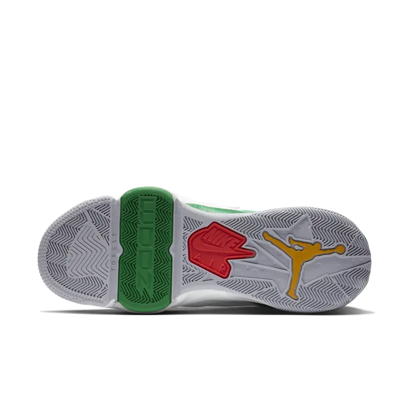 Jordan Zoom 92 White Green Red Summit White/Lucky Green-Track Red-Black (CK9183-103)