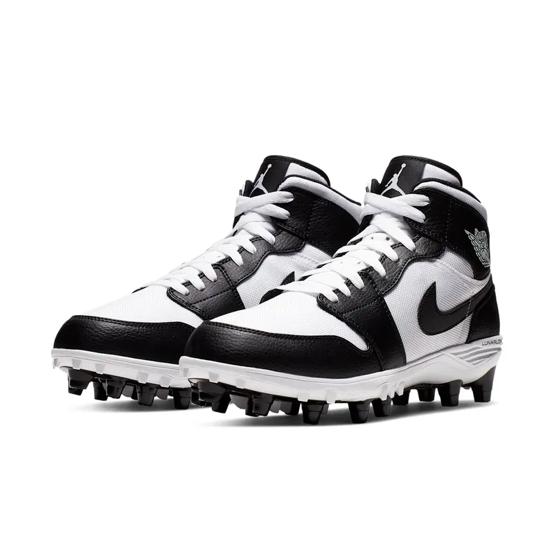 Jordan 1 TD Mid White Black White/Black-Black (AR5604-100)